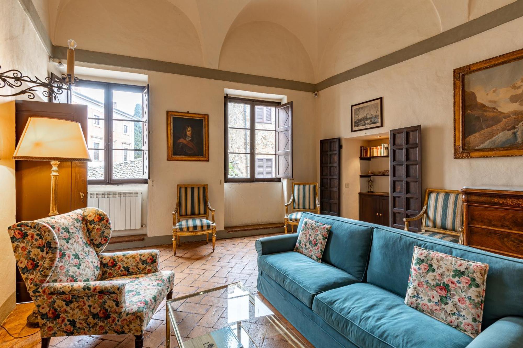 Apartamento Palazzo Costanti - A 8 Minuti Dalle Terme San Quirico dʼOrcia Exterior foto