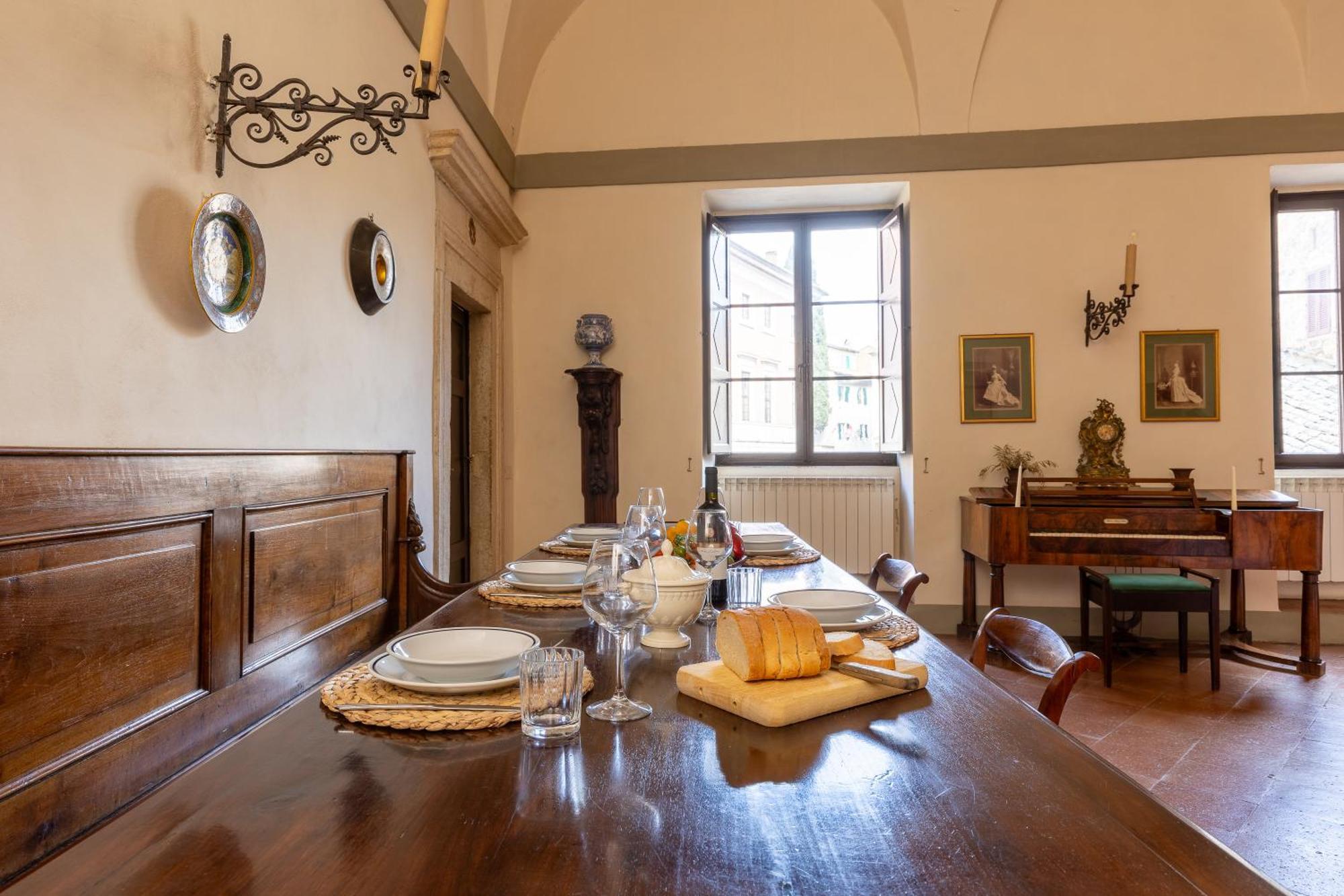 Apartamento Palazzo Costanti - A 8 Minuti Dalle Terme San Quirico dʼOrcia Exterior foto